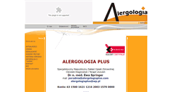 Desktop Screenshot of alergologiaplus.com